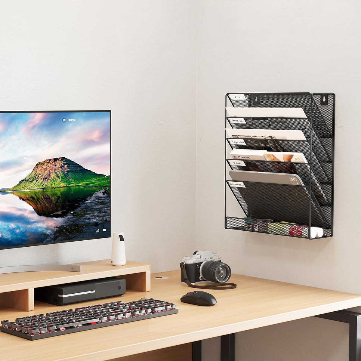 5 Tier Wall File Holder