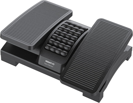 Ergonomic Footrest, Tilt Adjustable Individual Platforms