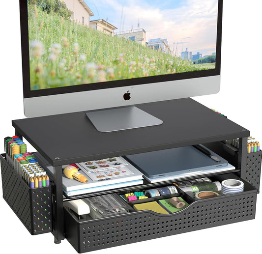 Desk Organizer and Accessories, Black