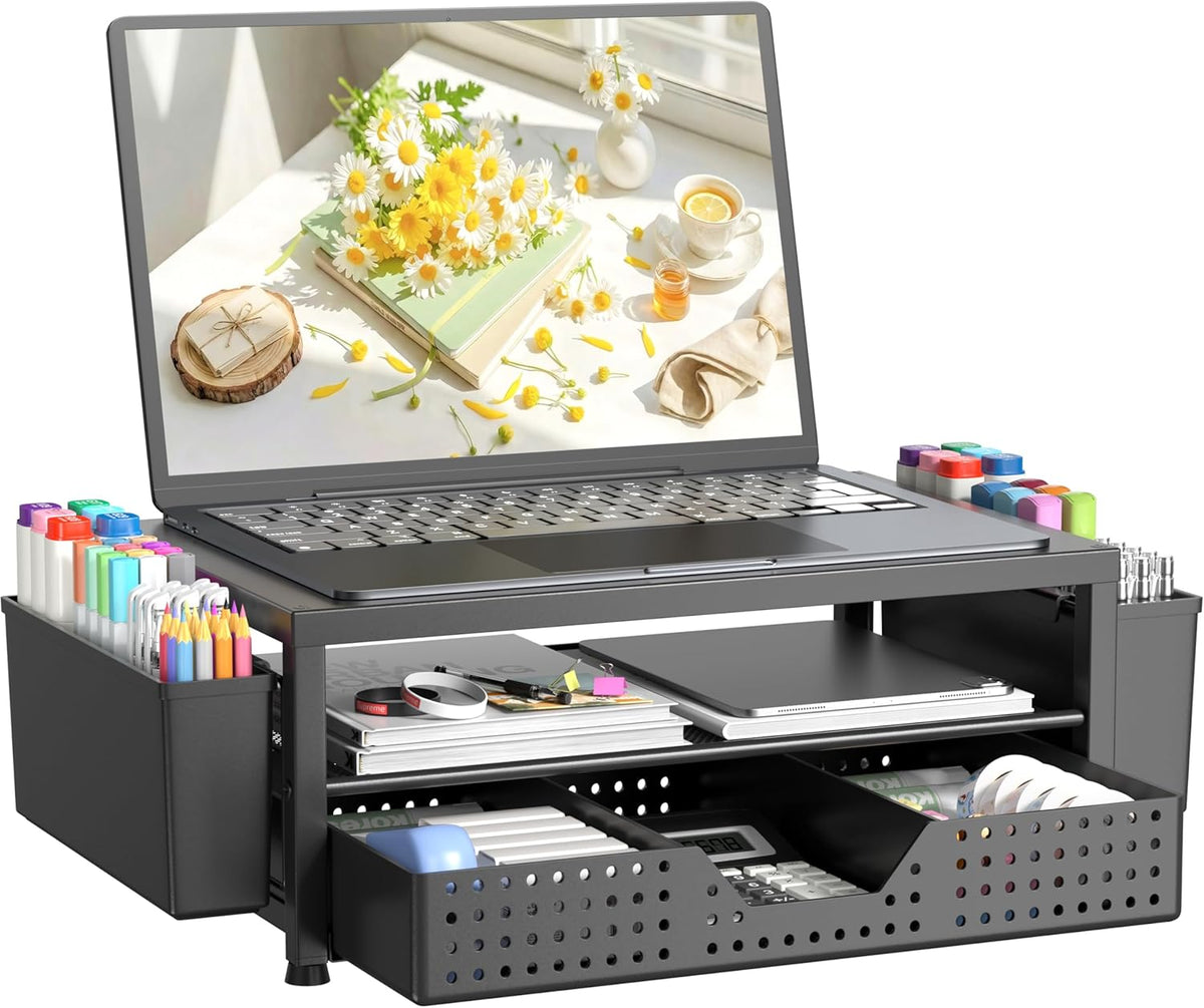 Laptop Stand Desk Organizer