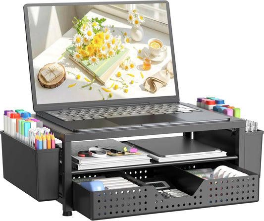 Laptop Stand Desk Organizer