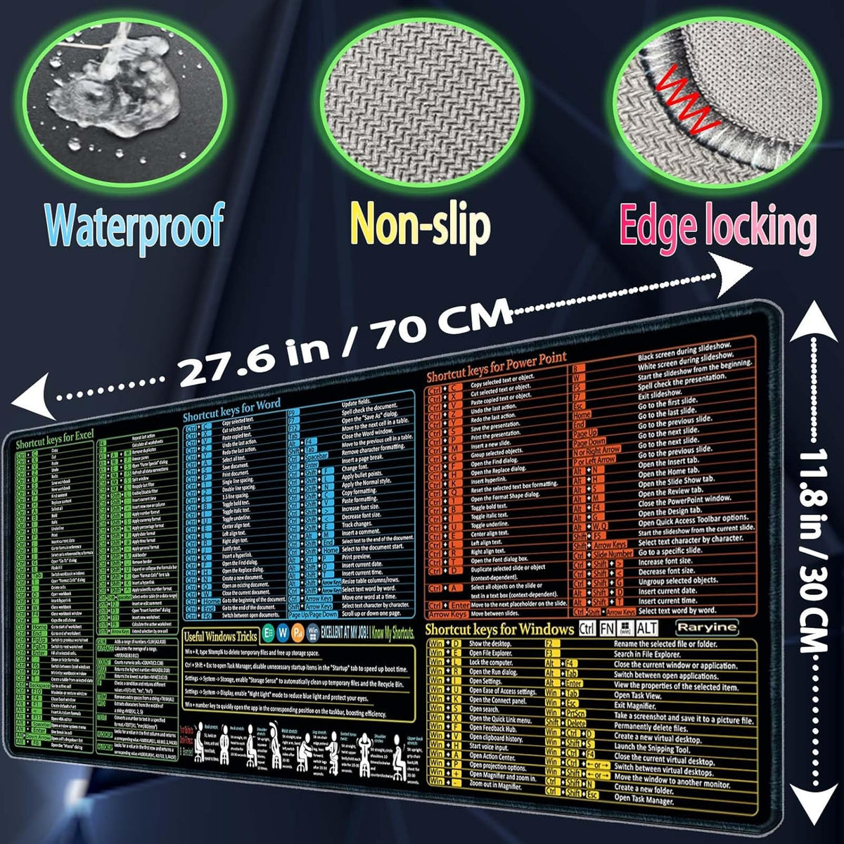 Excel/Word/Power Point/Windows Mouse pad