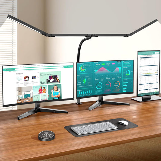 Led Desk Lamps, Eye Caring Architect Lamp with Clamp