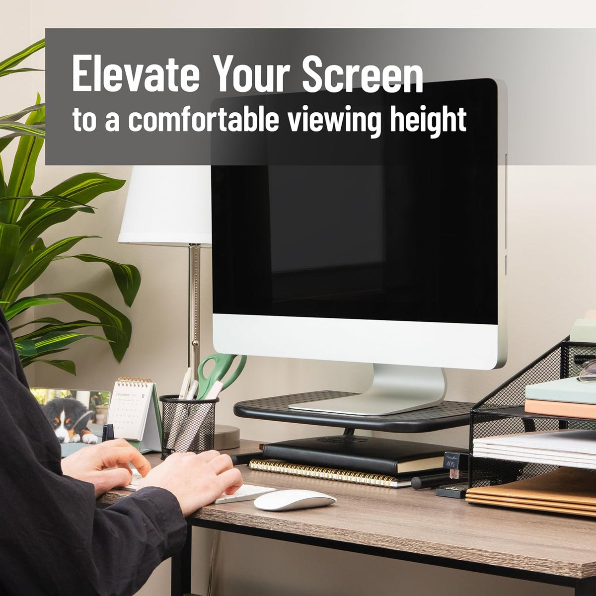 Monitor Stand, Ventilated Laptop Riser