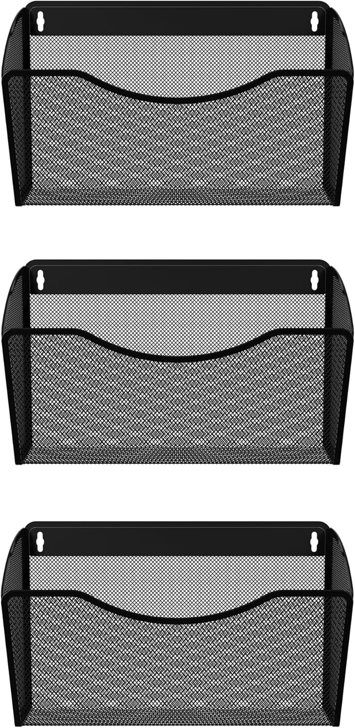 Wall File Organizer, 3 Pack