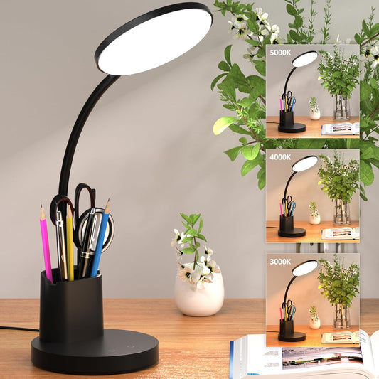 Desk Lamp, LED Desk Lamps, Black