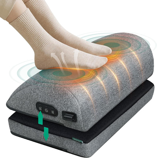 Heated Foot Rest Under Desk at Work