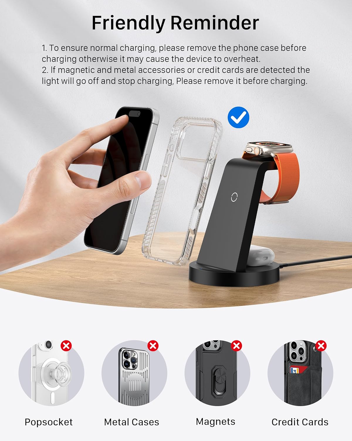 3 in 1 Charging Station
