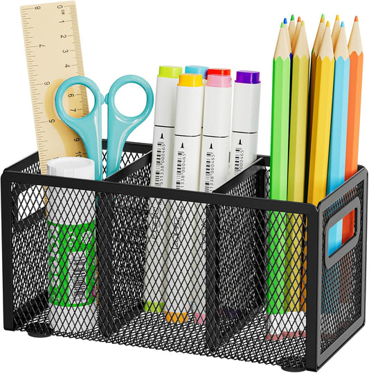 Mesh Pen Holder, Black
