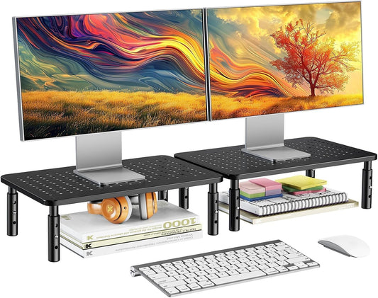 Monitor Stand, 2 Pack