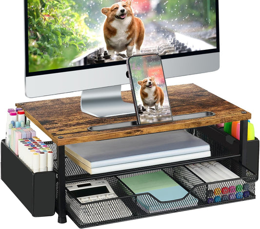 Wood Desk Organizers and Accessories