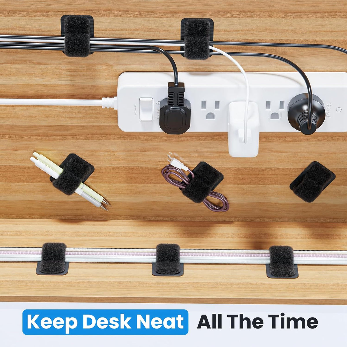 Cable Management Under Desk