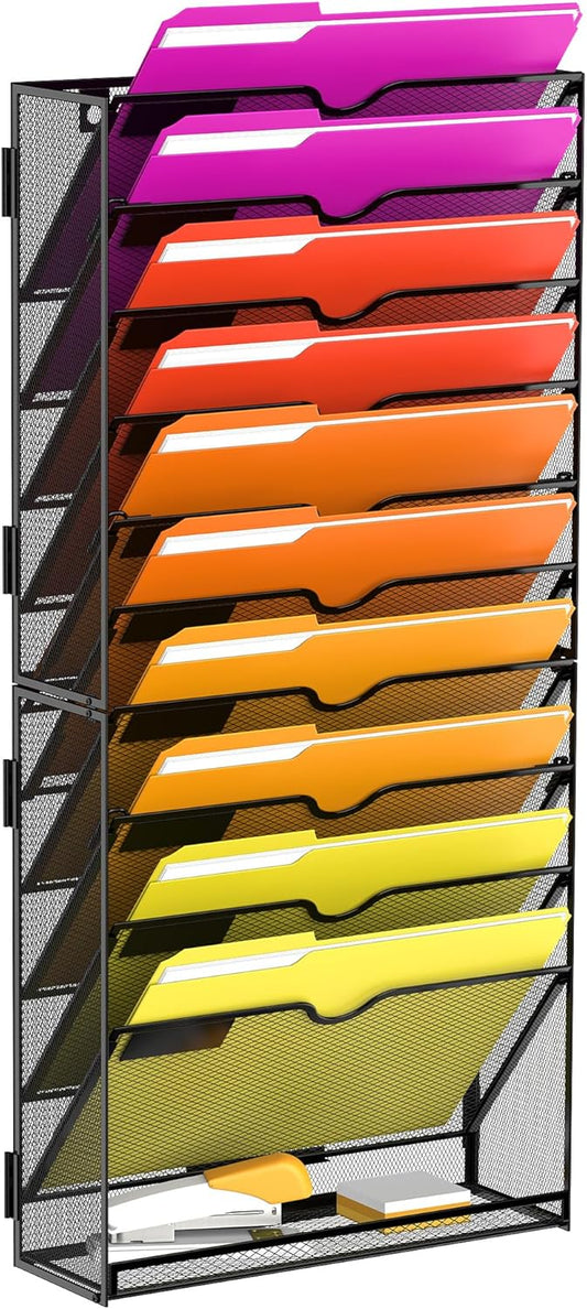 11-Tier Wall File Organizer