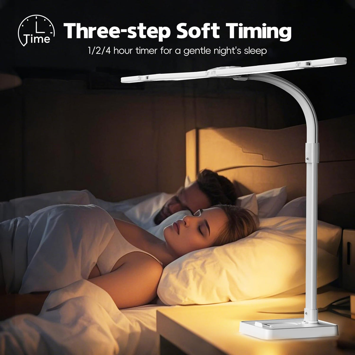 LED Desk Lamp, White