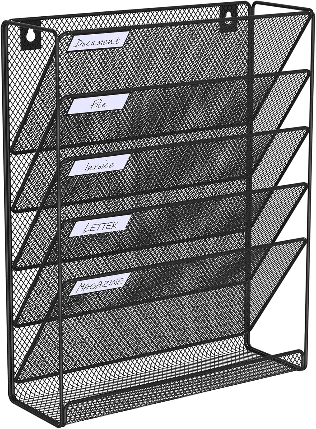 Hanging Folder Organizer Mesh 6 Tier