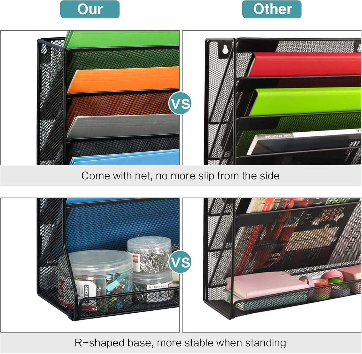 File Organizer Wall Mounted