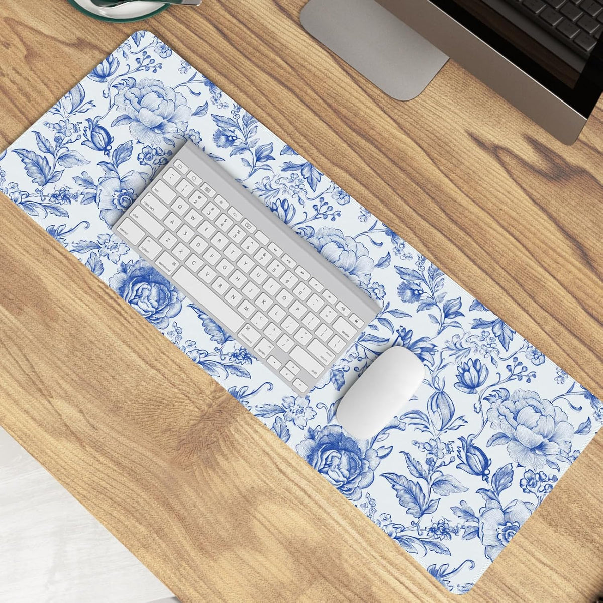 Blue Chinoiserie Mouse Pad