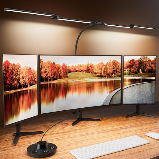 Desk Lamp Clamp Light 24W