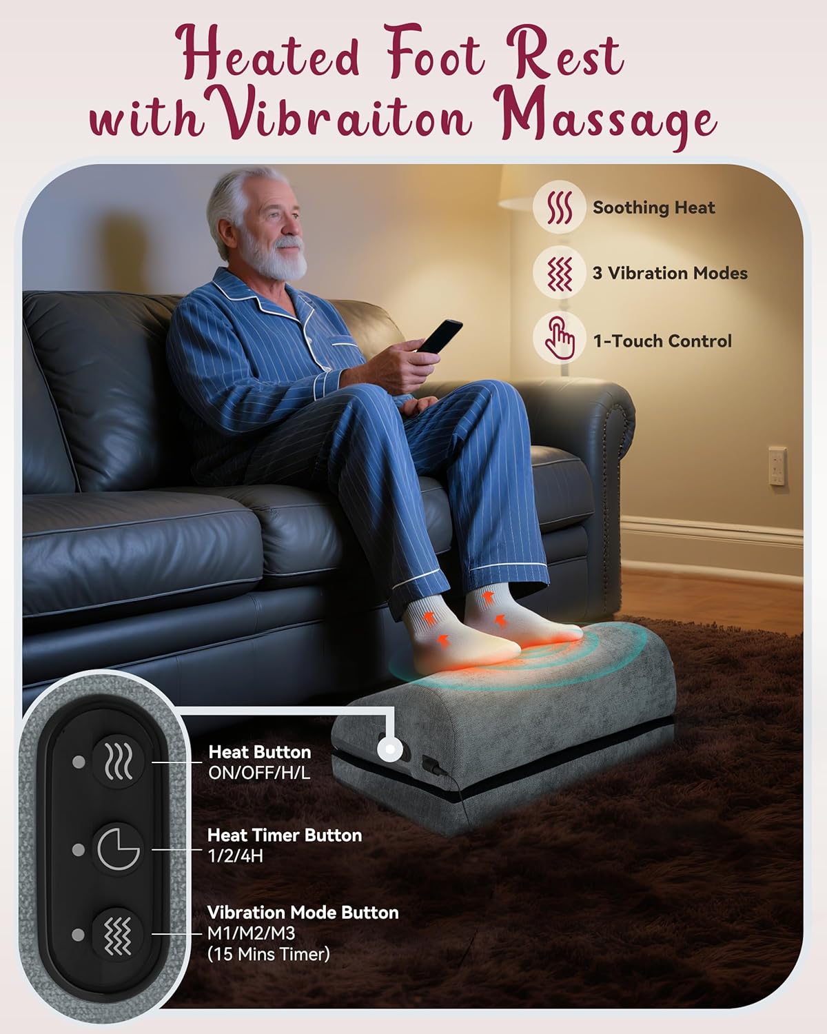 Heated Foot Rest