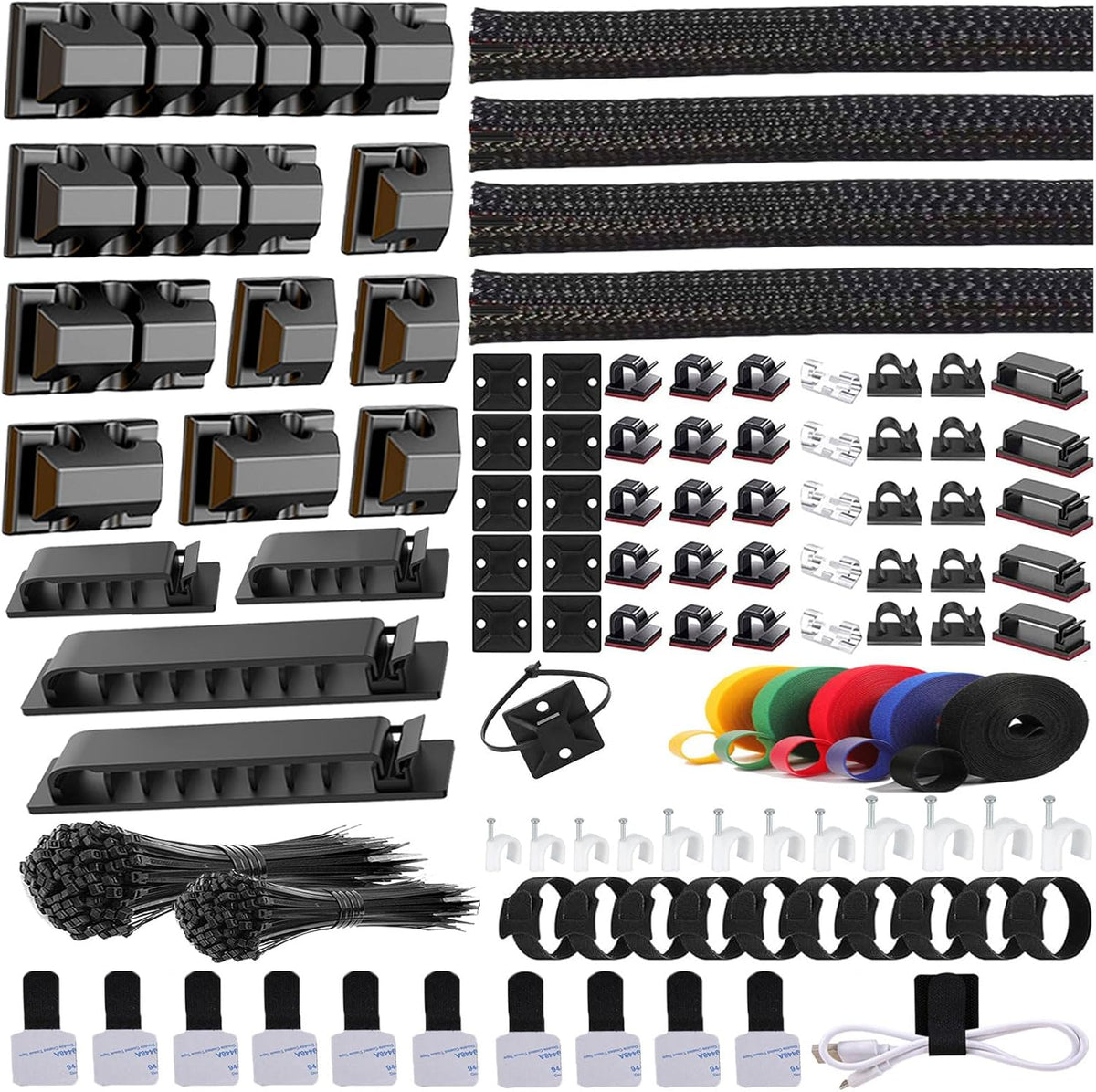 Cable Management Kit 4 Cable Cable Sleeves