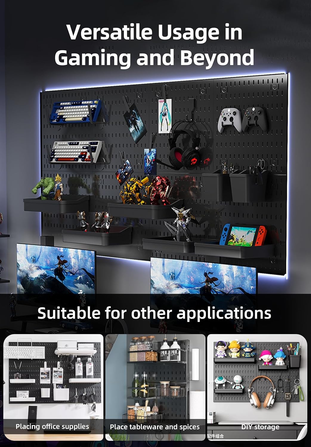 Wall Organizer Peg Board