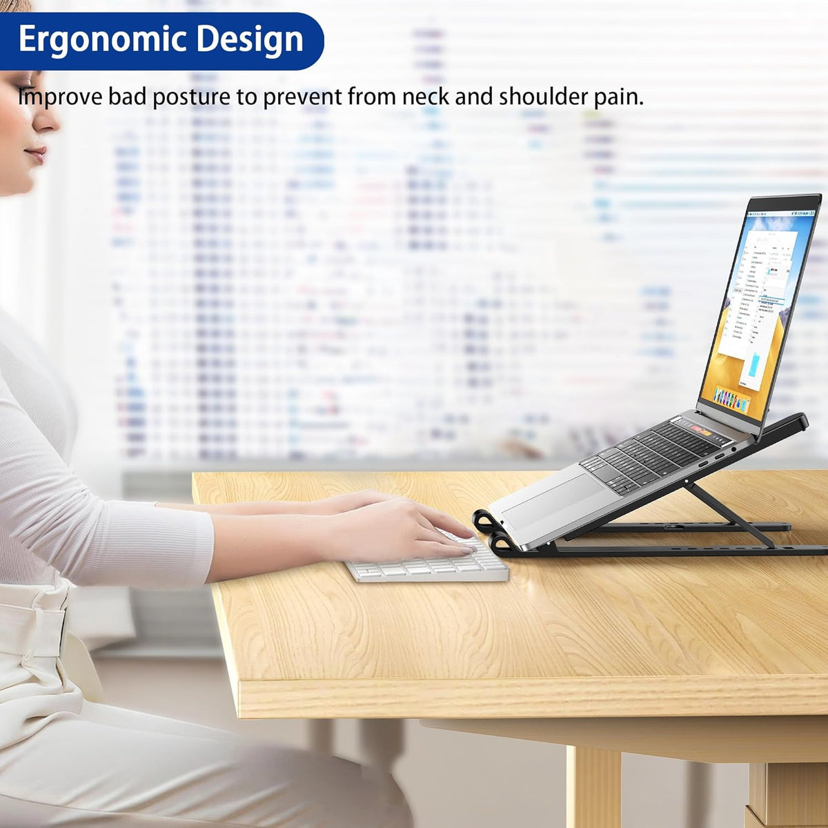 LS01 Pro Ergonomic Laptop Stand