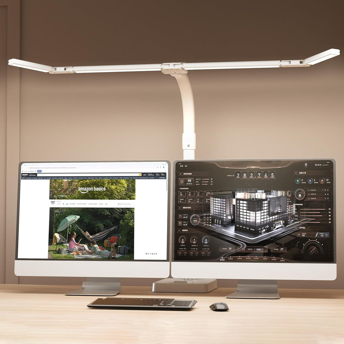 LED Desk Lamp, White