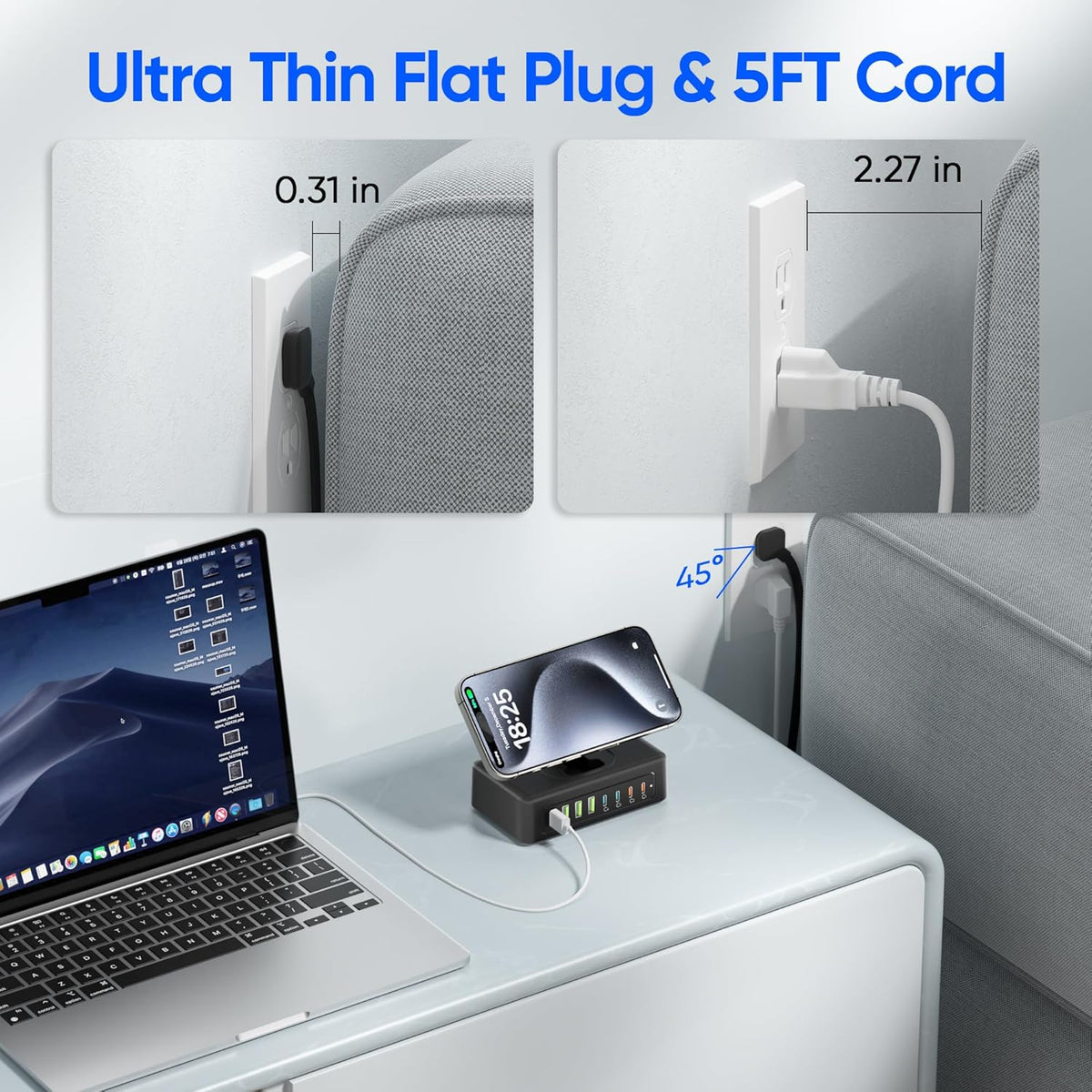 300W USB Charging Station