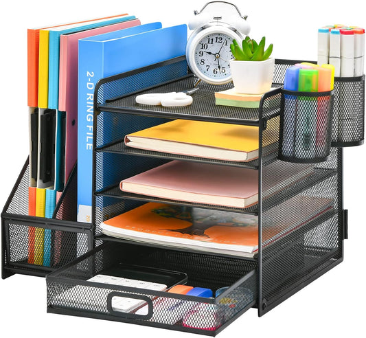 Desk Organizer with File Holder