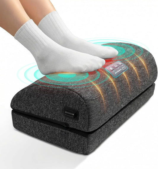 Footrest Massager with Adjustable Vibrating Heat