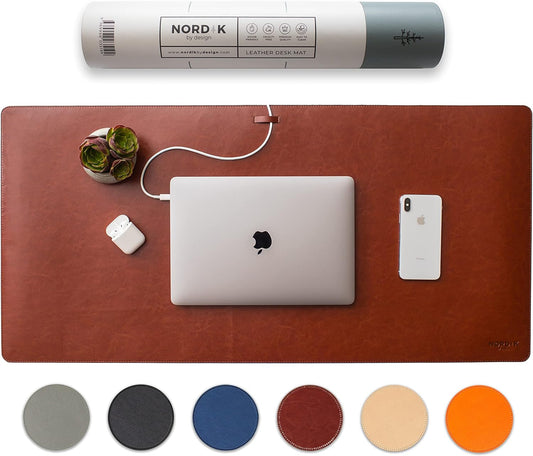 Nordik Leather Desk Mat
