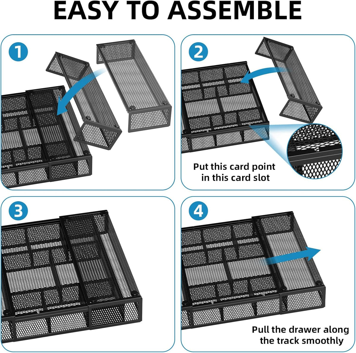 Expandable Desk Drawer Organizer