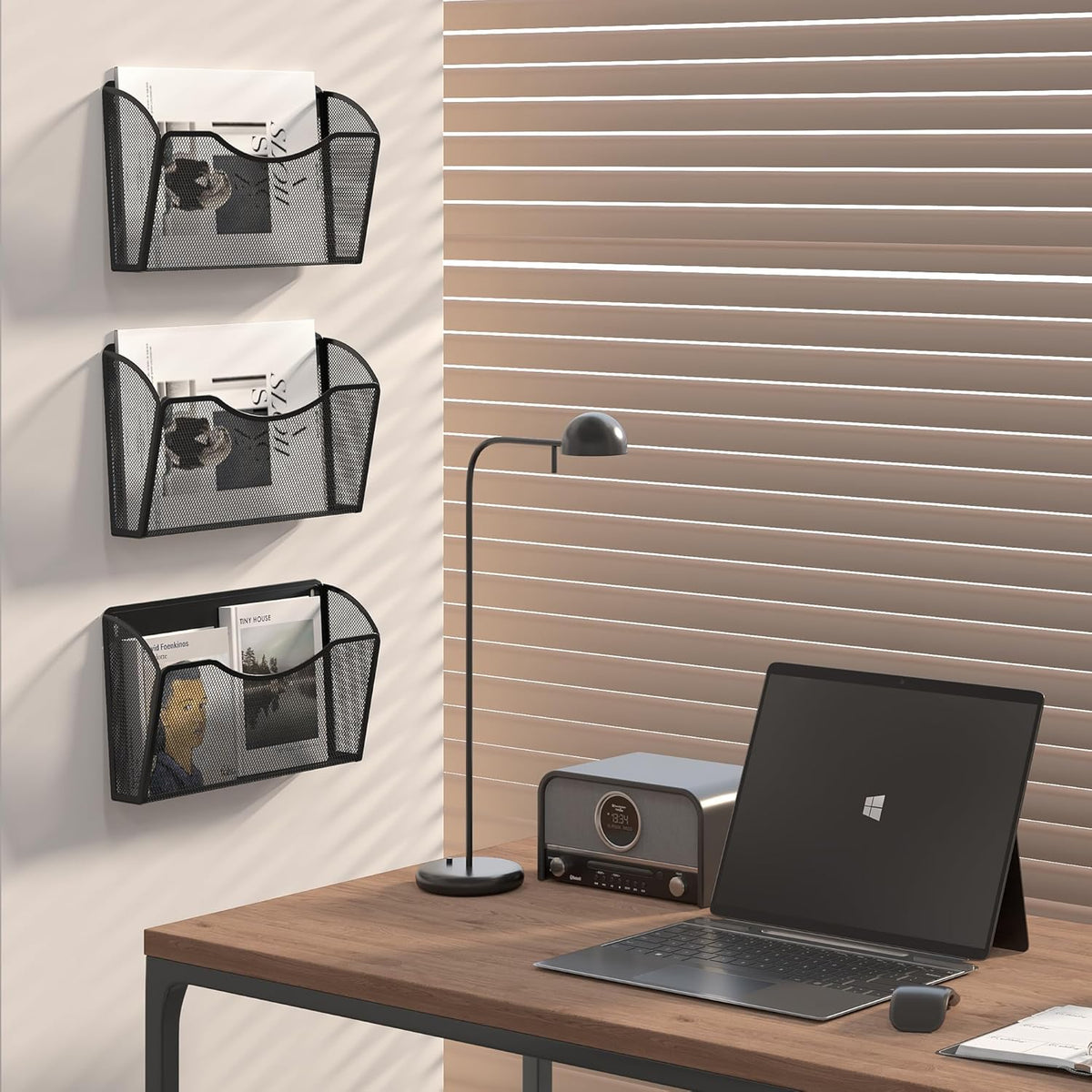 Wall File Organizer, 3 Pack