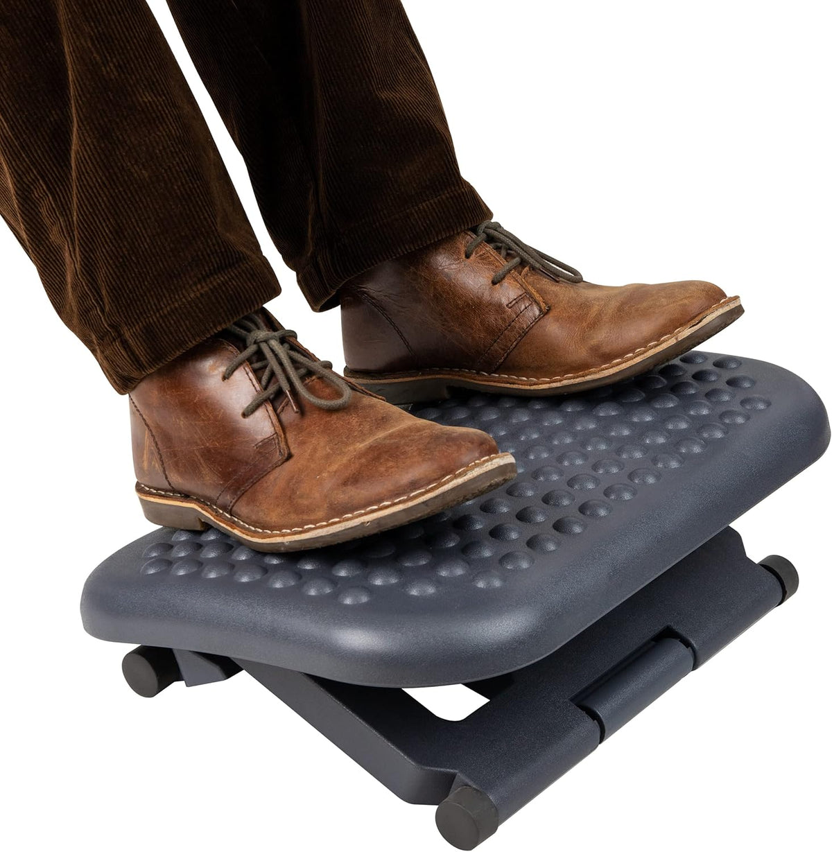Foot Rest, Under Desk at Work, Black, Plastic