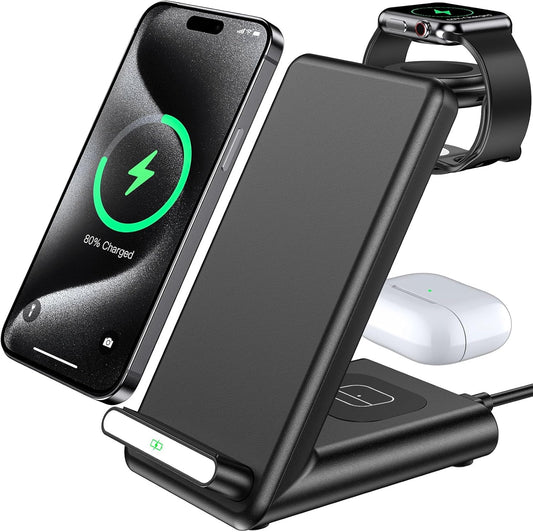 Wireless Charging Station, Black