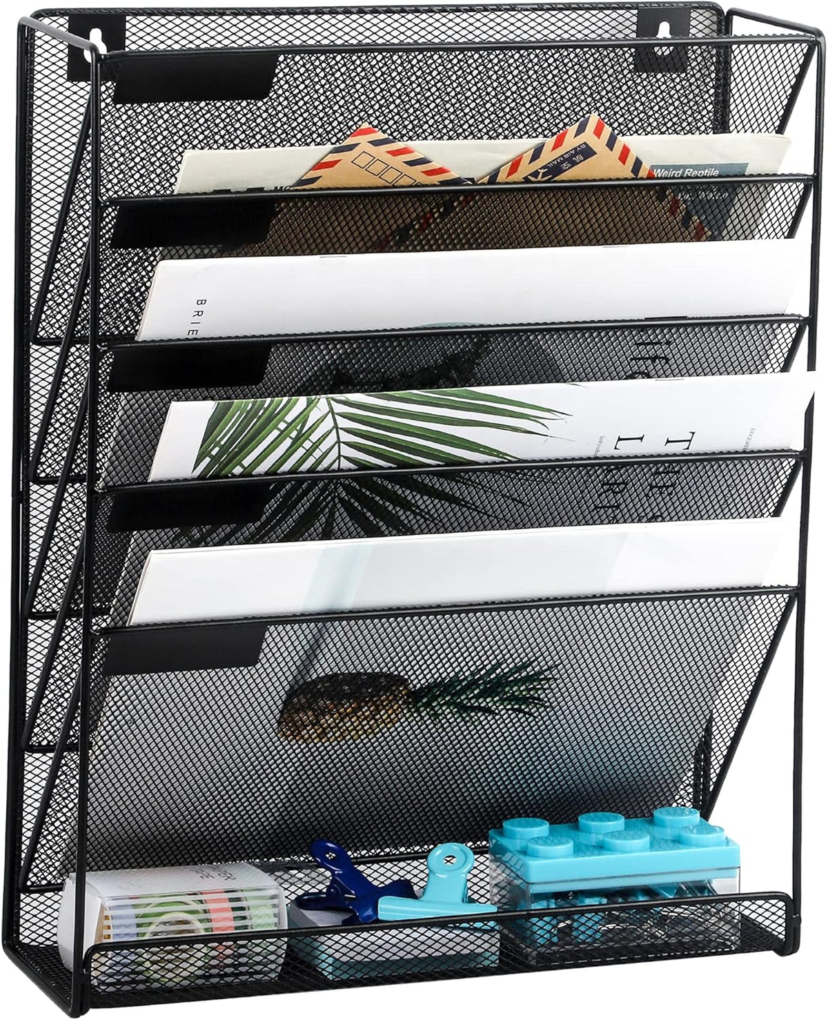 Desk File Organizer Mesh 6-Tier