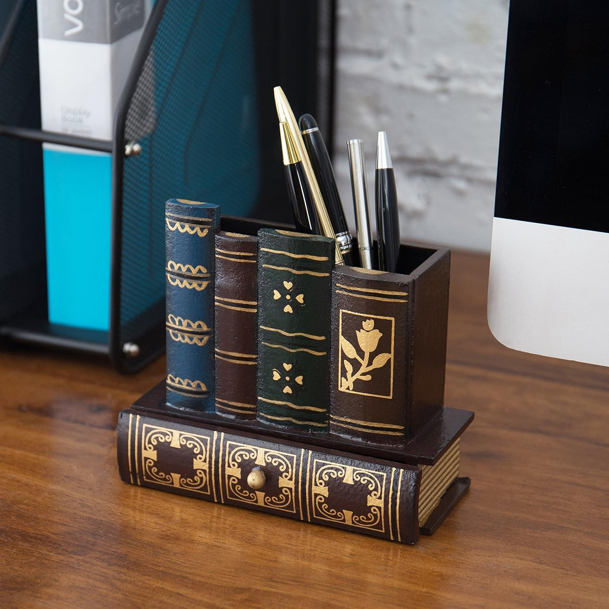 Decorative Desk Organizer Caddy