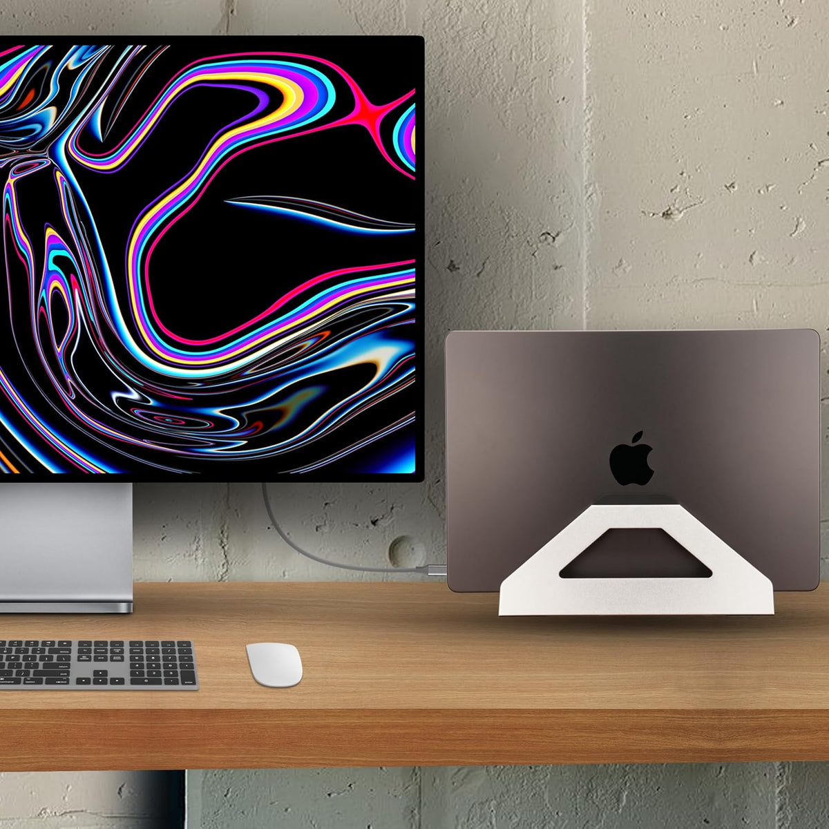 Vertical Laptop Stand, Aluminum
