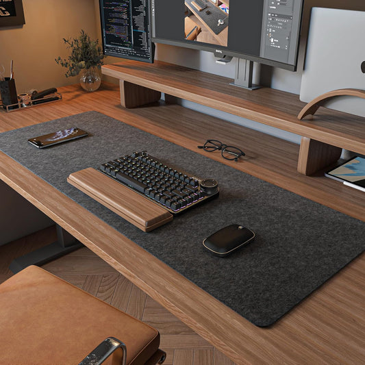 Felt Desk Mat, Computer Mat
