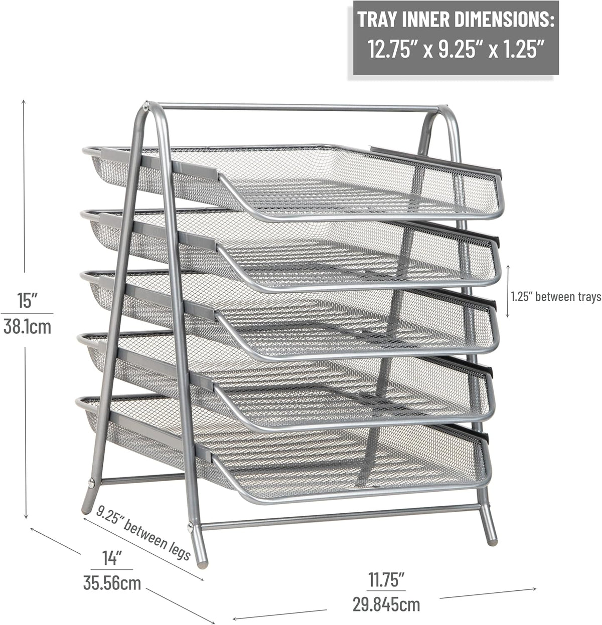 5-Tier Paper Tray Organizer