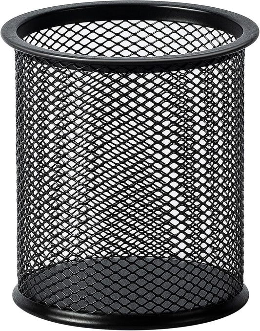 Wire Mesh Pen Holder, Pencil Cup Desk Organizer