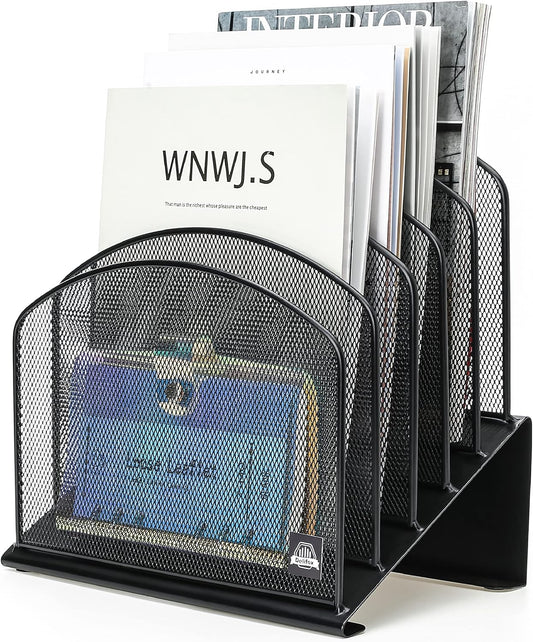 Inclined Desk File Organizer