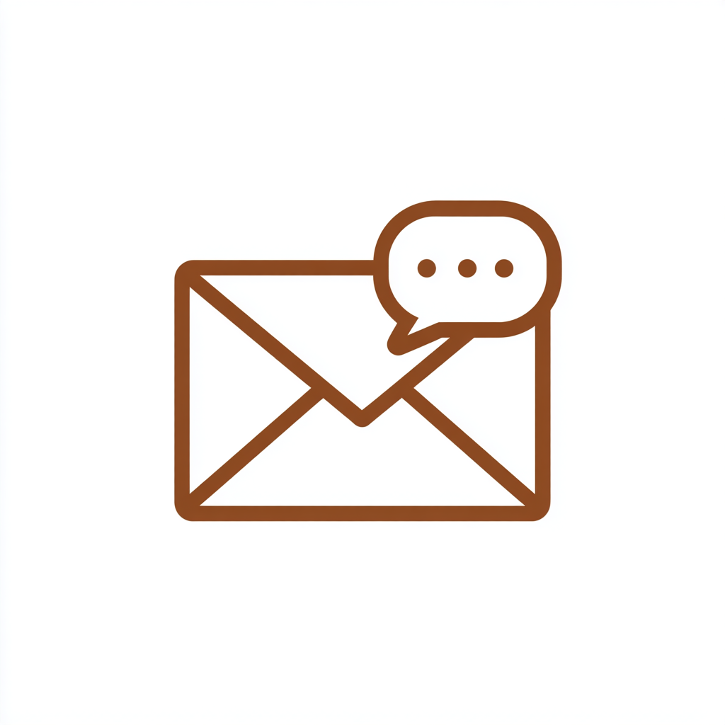 Email support envelope icon